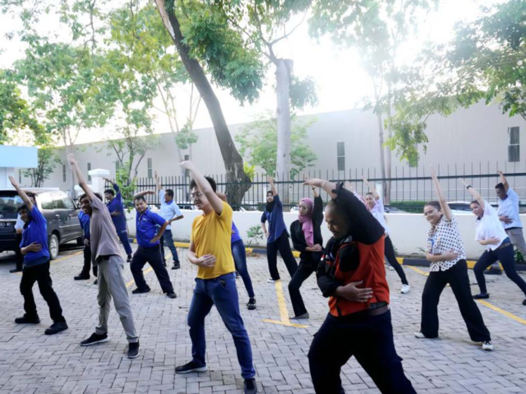 Revitalizing Team Unity : GIH’s Aerobic Boost