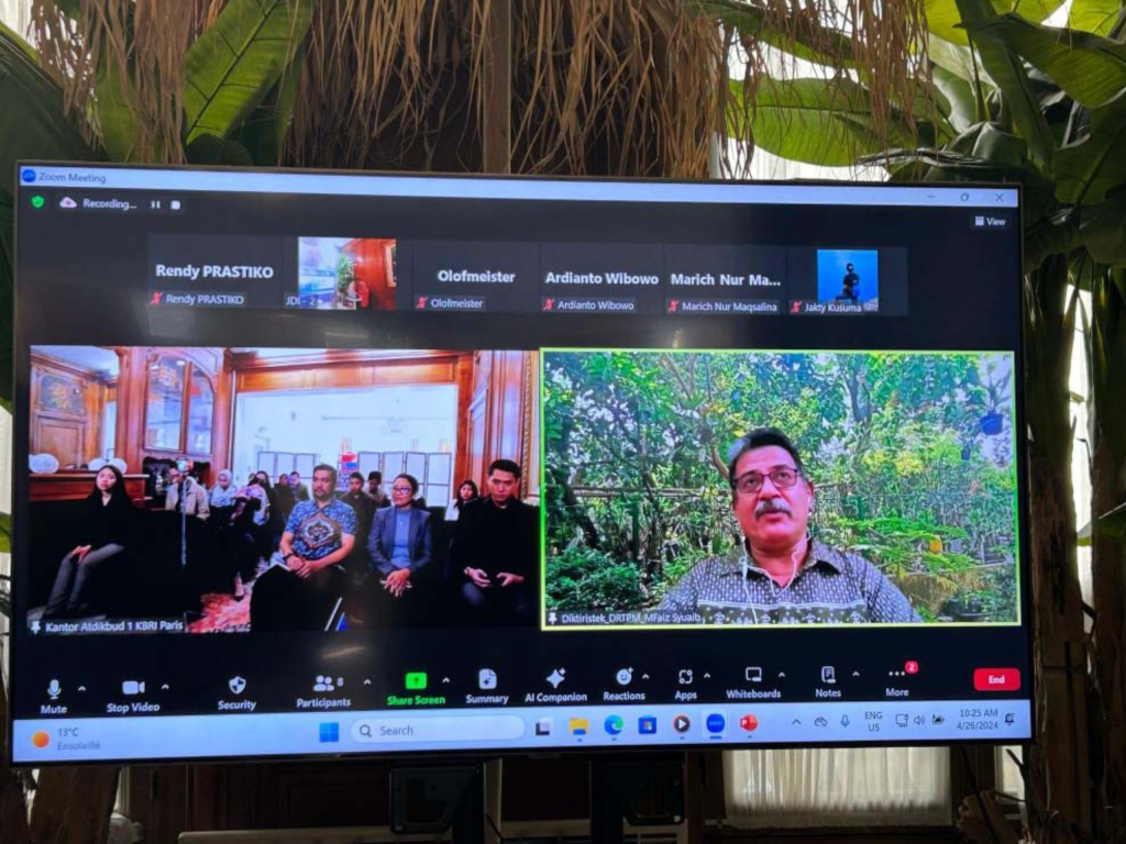 Unlocking Collaborative Opportunities : Insights from Journée des Doctorants Indonésiens 2024